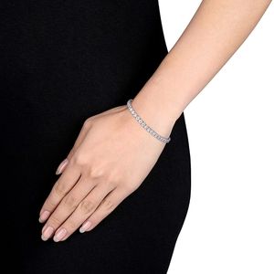 5 carat moissanite tennis bracelet